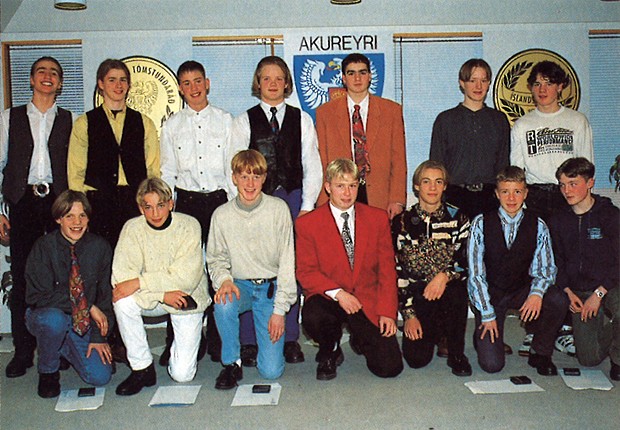 Íslandsmeistarar KA í 4. flokki 1993