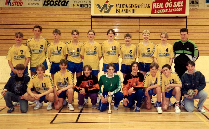 Íslandsmeistarar KA 1992 – 4. flokkur karla