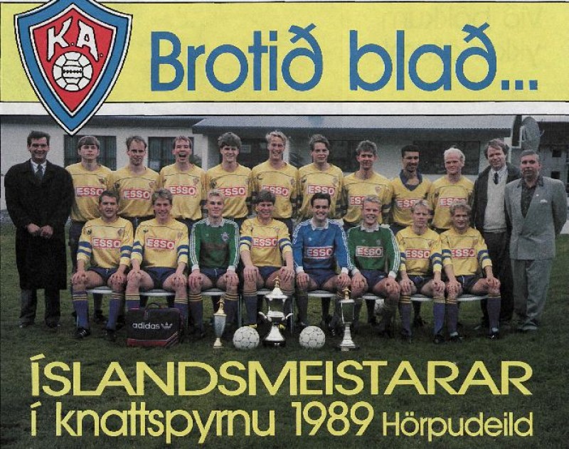 KA slandsmeistari sumari 1989