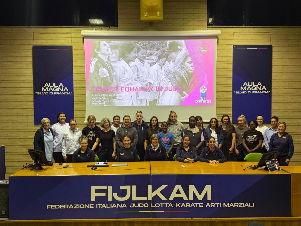 Þjálfari Júdódeildar KA tekur þátt í sögulegum viðburði í Róm