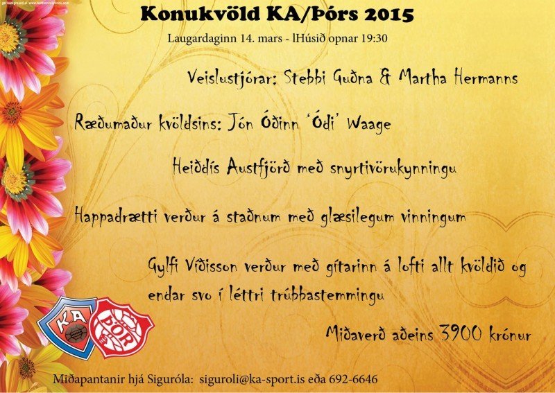 Það verður stuð á laugardaginn!