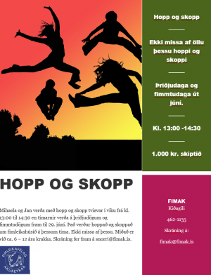 Hopp og skopp námskeið