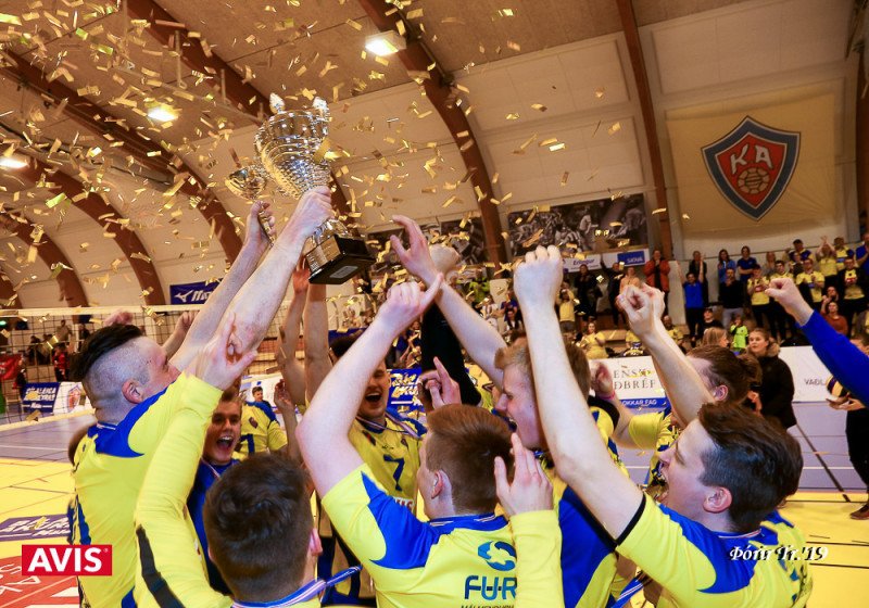 Sigurhátíð blakliða KA í dag