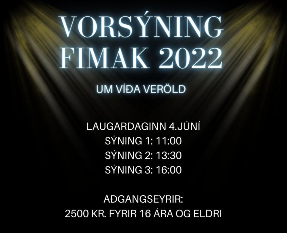 Vorsýning FIMAK 2022