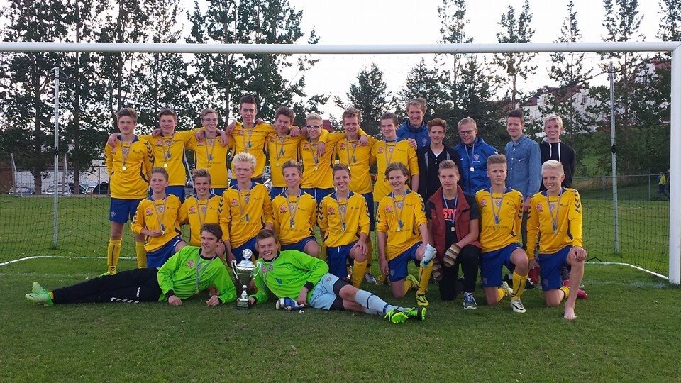 Bikarmeistarnir sáttir í leikslok!