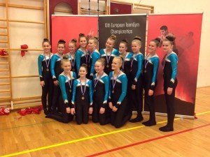 Haustmót Hópfimleika IT2 í 4 sæti