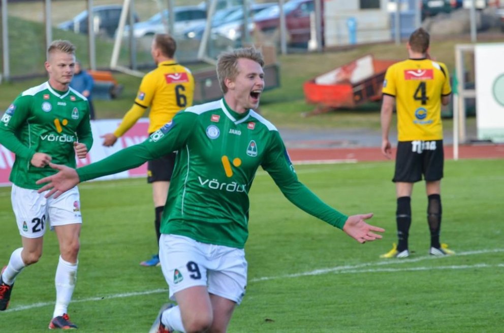 Elfar fagnar marki með Breiðablik í sumar