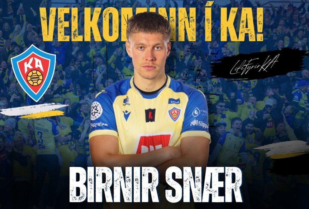 Velkominn í KA Birnir Snær!