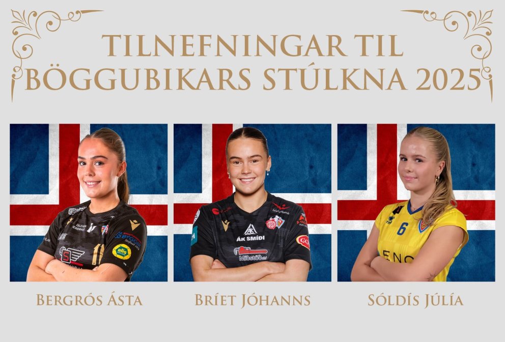 Tilnefningar til Böggubikars stúlkna 2025