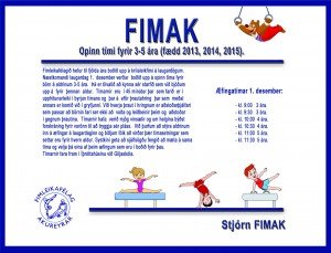 Opinn tími fyrir 3-5 ára (2013-2015)