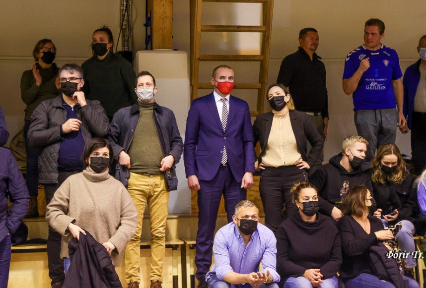 Guðni í KA-Heimilinu (mynd: Þórir Tryggva)