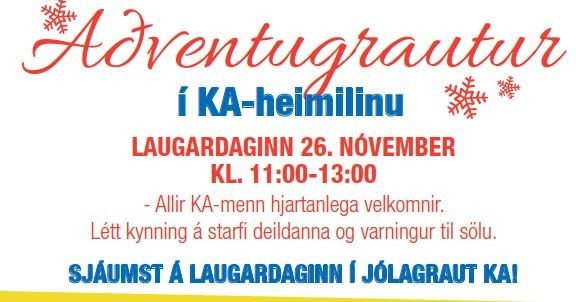 Aðventugrautur í KA-heimilinu