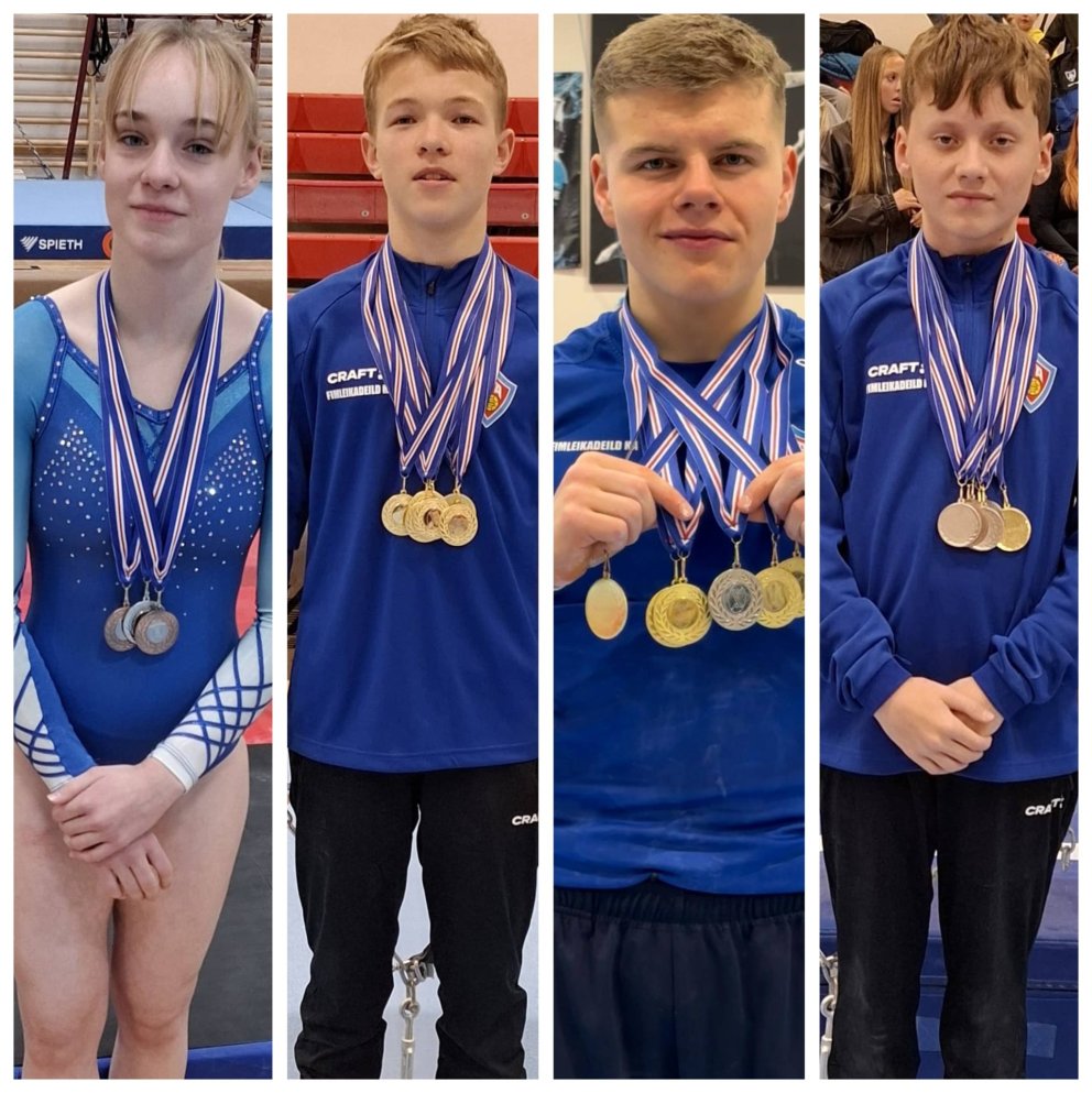 Á myndininu eru: 
Ester Katrín - Patrekur Páll - Sólon - Mikael Máni