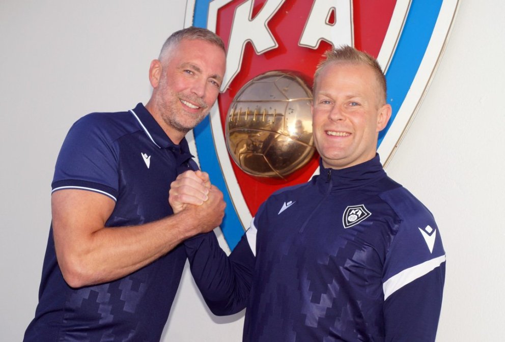 Heimir Örn og Andri Snær eru spenntir fyrir komandi handboltavetri