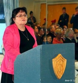 Hrefna á 90 ára afmæli KA