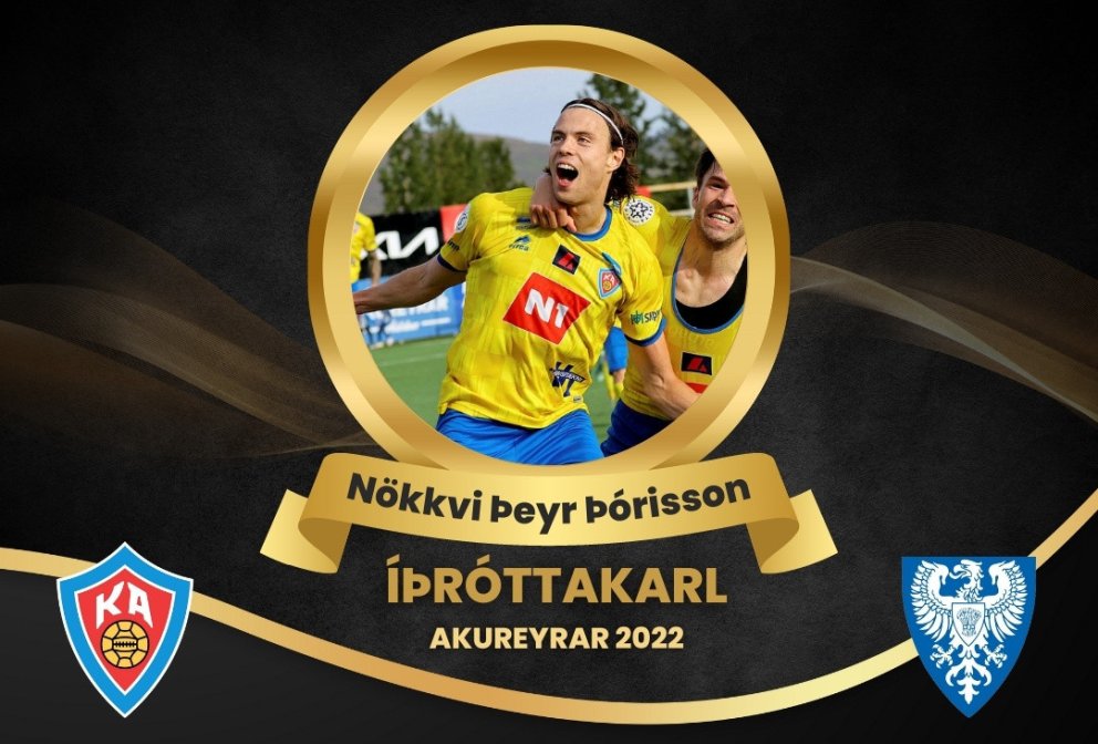 Nökkvi er íþróttakarl Akureyrar 2022!