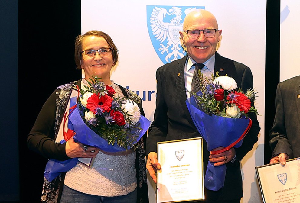 Sigga og Móði eru ansi vel að heiðrinum komin