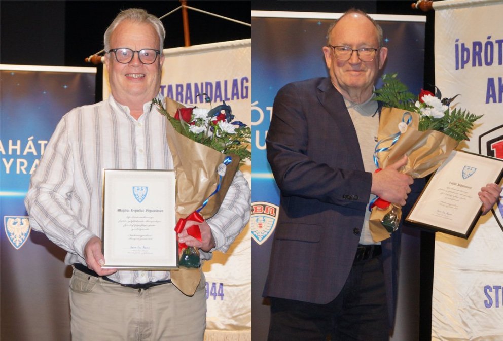 Maggi Siguróla og Stebbi Jó hlutu heiðursviðurkenningu ÍBA