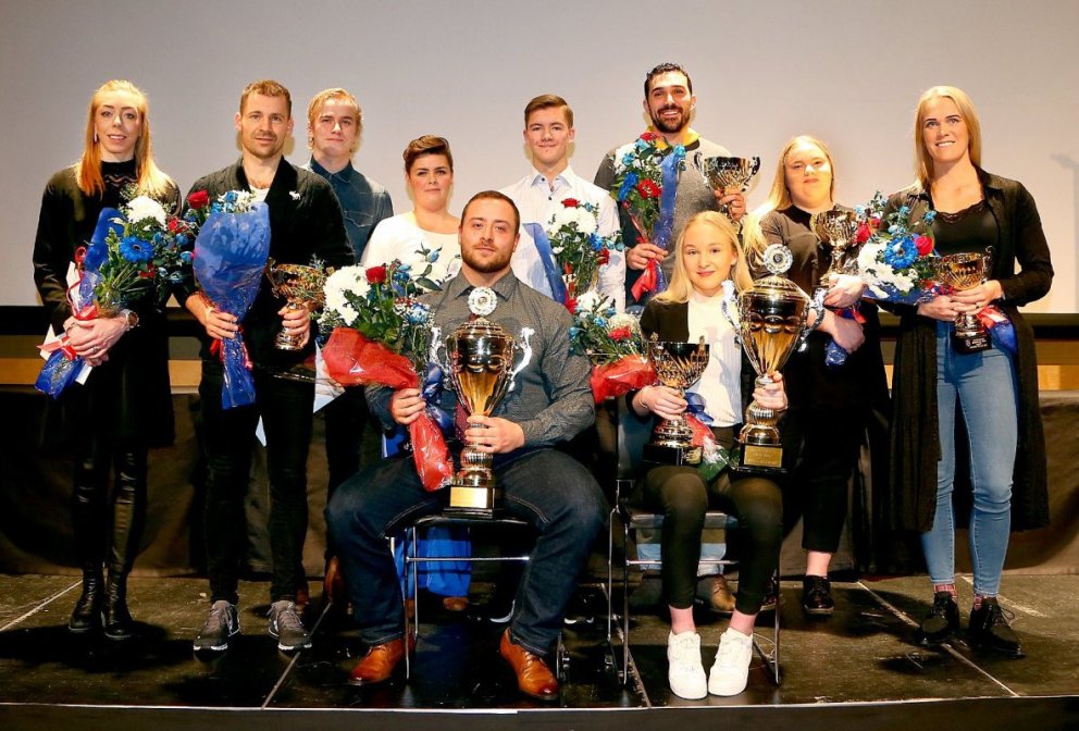 Verðlaunahafar kvöldsins