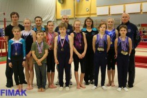 Þrepamót í áhaldafimleikum 28.-29. Janúar 2012