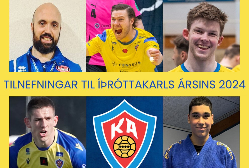 Tilnefningar til íþróttakarls KA 2024