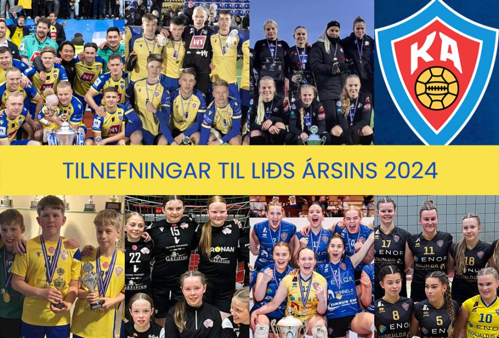 Tilnefningar til liðs ársins hjá KA 2024