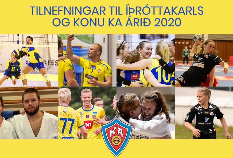 Tilnefningar til íþróttafólks KA árið 2020