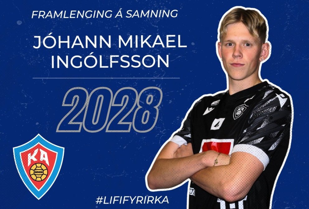 Jóhann Mikael framlengir út 2028