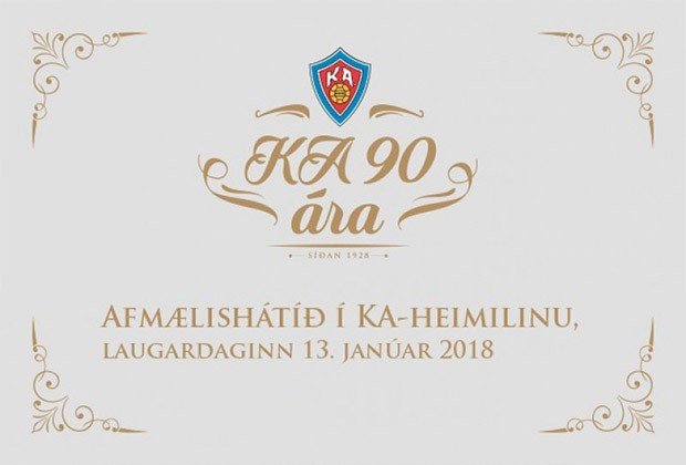 2018 er merkisár hjá okkur KA mönnum!