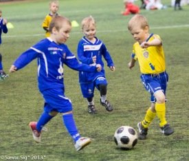 Myndaveisla: Greifamót yngstu krakkanna