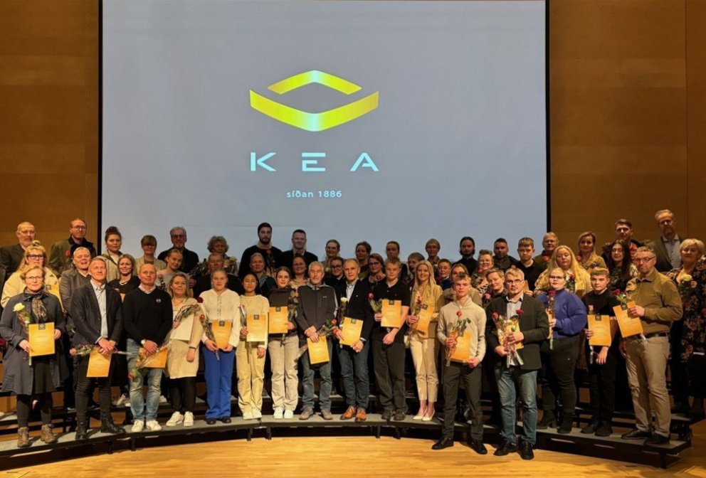 KA hlaut veglegan styrk frá KEA