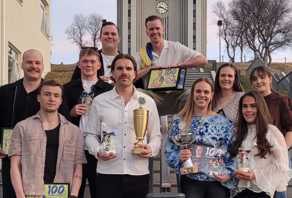 Glæsilegum handboltavetri var slaufað með pompi og prakt