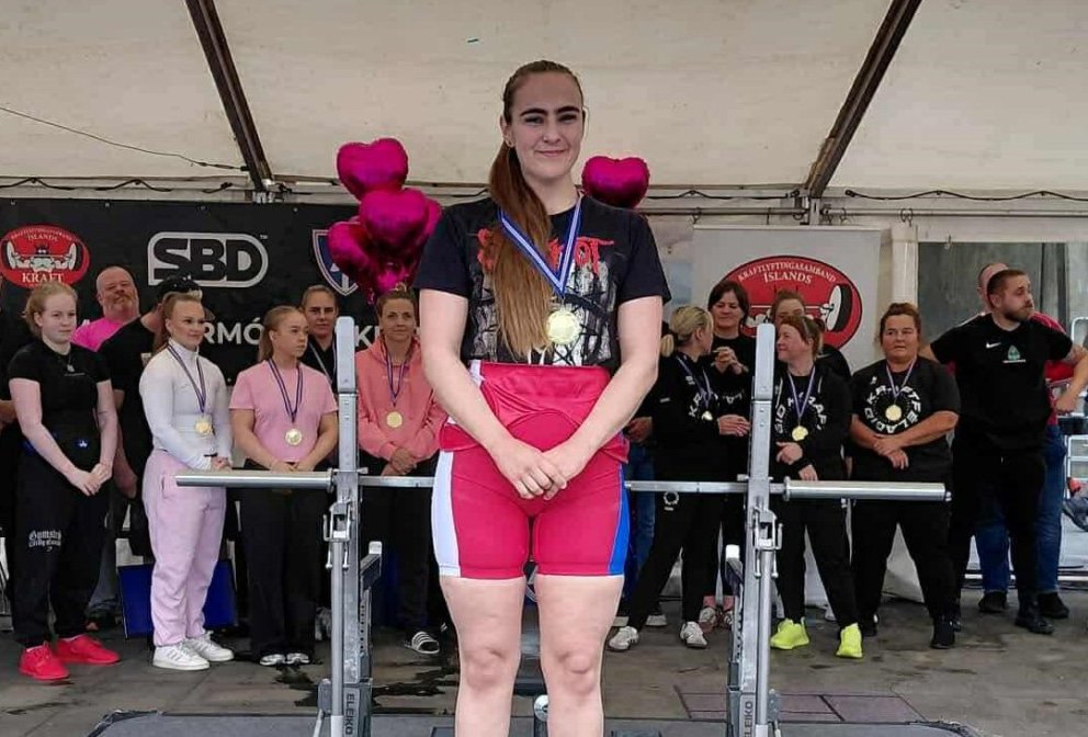 Íris Hrönn Bikarmeistari í bekkpressu
