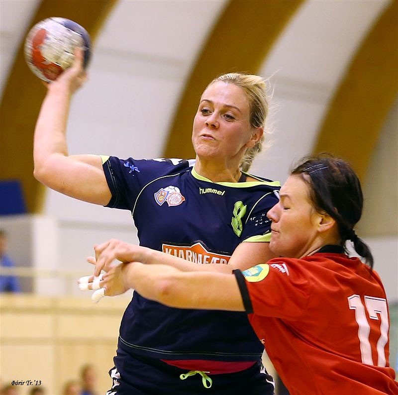 Martha Hermannsdóttir var með 10 mörk í leiknum