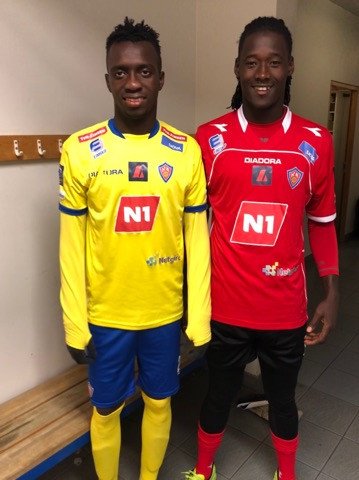 Drengirnir fyrir leikinn á móti ÍA