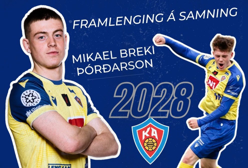 Mikael Breki framlengir út 2028