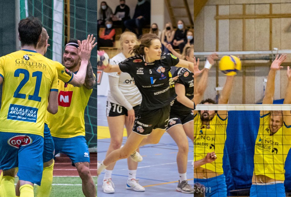 Þrír sigrar af þremur í gær! (mynd: Egill Bjarni)