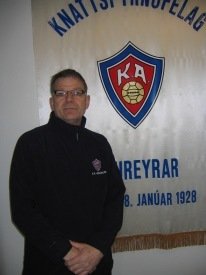 Sigfús... flottur í bláu