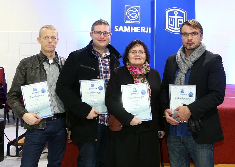 Þakkir til Samherja hf.