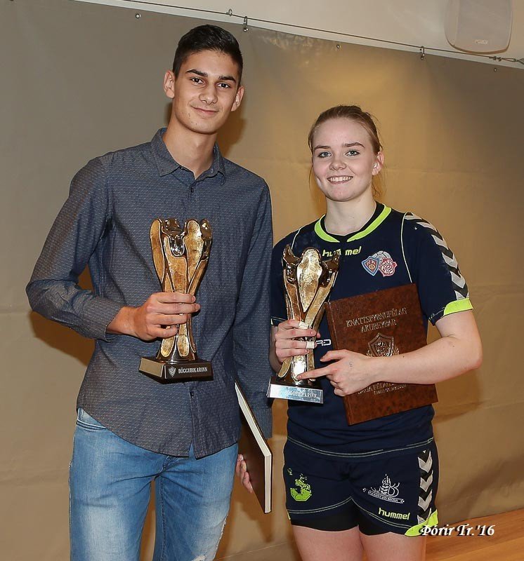 Hristiyan Dimitrov og Aldís Ásta Heimisdóttir