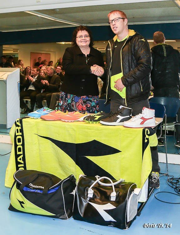 Skrifað undir samning við Diadora