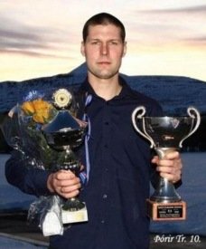 Dínó í viðtalinu í gær