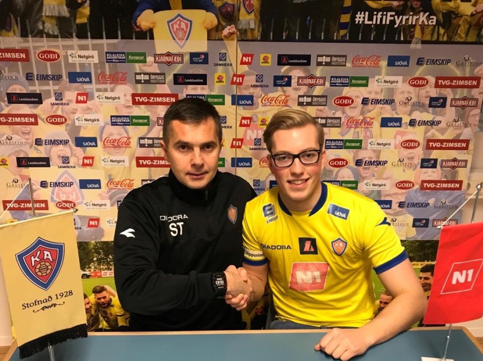 Ýmir gerir 3 ára samning við KA