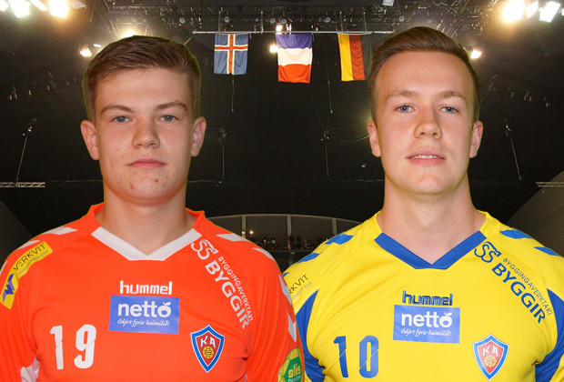 Sigr Gunnar  U-21 og Svavar  U-19