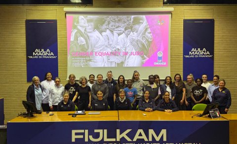 Þjálfari Júdódeildar KA tekur þátt í sögulegum viðburði í Róm