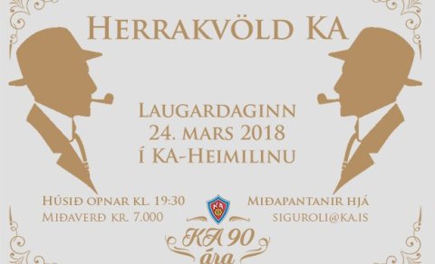Höddi Magg veislustjóri á Herrakvöldi KA