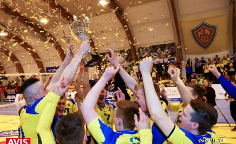 Sigurhátíð blakliða KA í dag