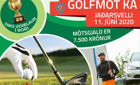 Golfmót KA er í dag! - 1 pláss laust