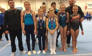 Haustmót I í áhaldafimleikum, 1. - 3. þrep og frjálsar æfingar