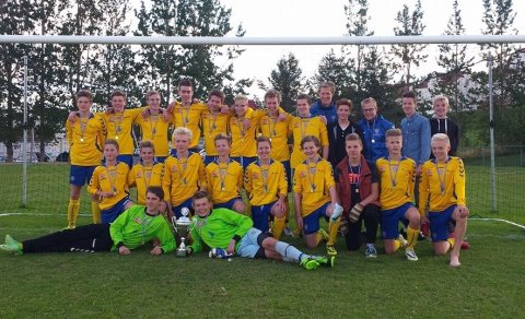 Bikarmeistarnir sáttir í leikslok!